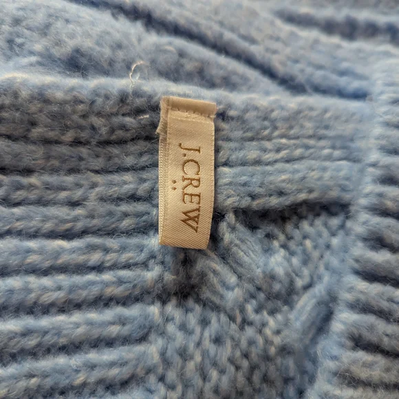 J. Crew Light Blue Scarf - Picture 2 of 3